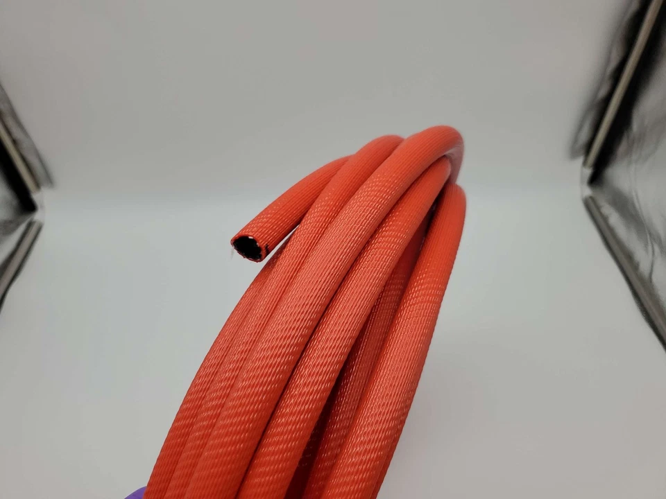 3/8" PVC Spray Hose 50FT 600PSI Water, Air, Chemicals Unisource 1360-038 Orange - Image 2 of 4