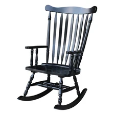 International Concepts Solid Wood Rocking Chair - 28"W x