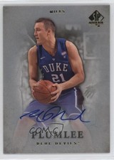2012-13 SP Authentic Auto Miles Plumlee #29 Auto nd3