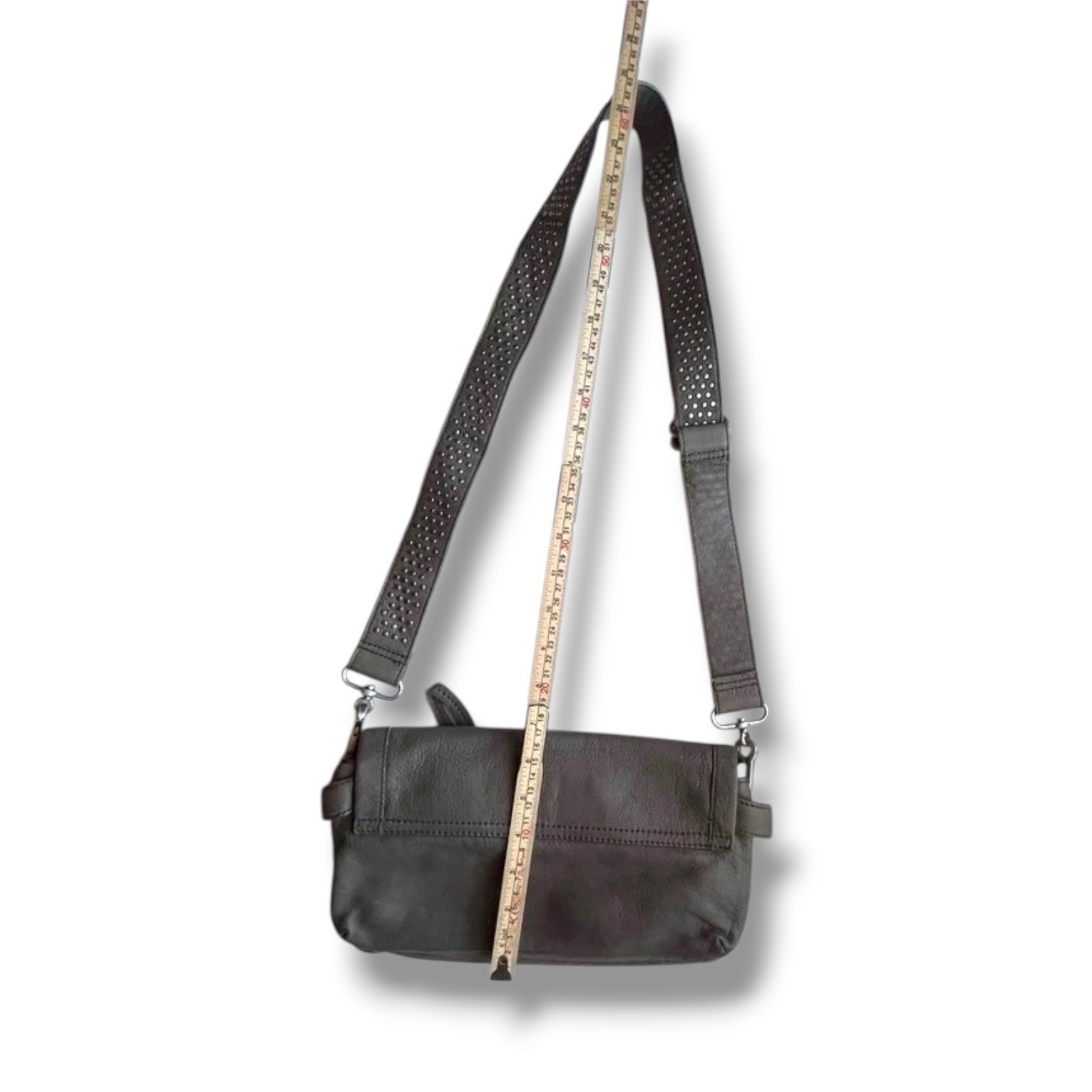 Liebeskind shoulder bag shoulder bag real leather gray image 8