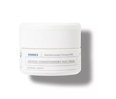 Korres Donkey Milk Face Cream Moisturizer for Dry Skin Hydrating Greek Skincare
