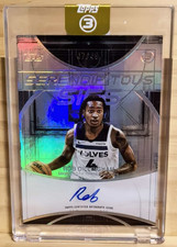 Rob Dillingham 2025-26 Topps Three 47/49 Auto Serendipitous Sigs #SS-RD