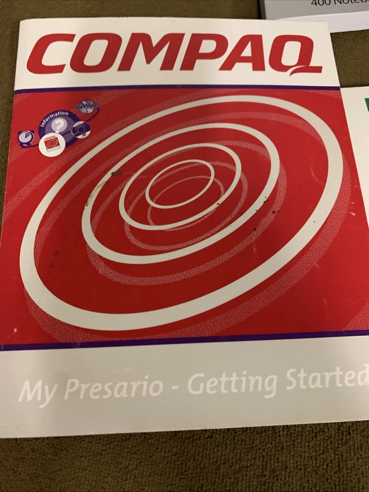 Compaq Gateway 400 piezas Presario manuales informática vintage Foto 2 de 4