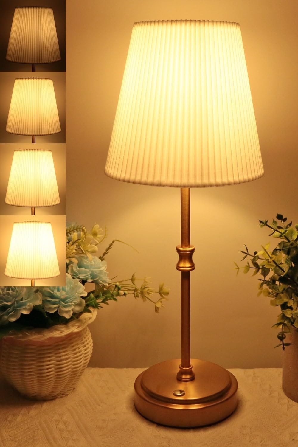 Lampada da Tavolo Senza Fili Touch: Abat-Jour Ricaricabile Design Moderno
