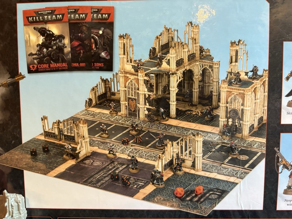 Kill Team Chalnath - Scenografia Citadel: Sprue B Con Pavimenti E Pareti NOS Per Warhammer 40K