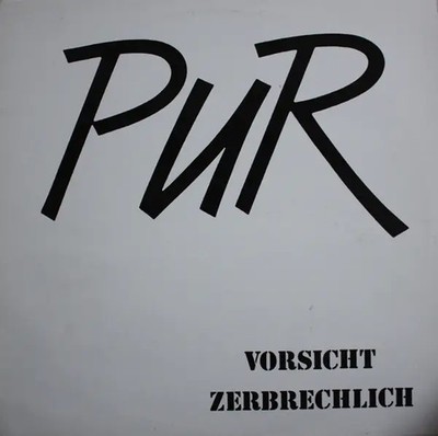 Pur Vorsicht Zerbrechlich FIRST Album LP 33 RPM Deutschrock Near Mint
