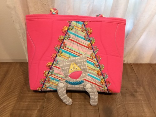 Cute, Colorful Cat Purse Handbag