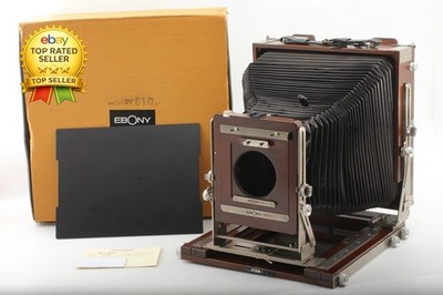 [NEUWERTIG in Verpackung] EBONY SV810 8x10 Ti Titan analoge Großformatkamera ...