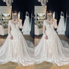 Boho Wedding Dresses Cap Sleeves Lace Appliques A Line Beach Bridal Gowns
