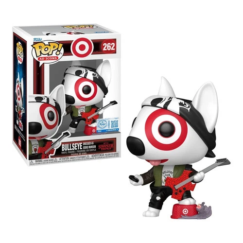Funko Pop Bullseye Dressed as Eddie Munson Stranger Things Exclusive 262 PRESALE