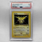 Pokemon Base Set 2 Zapdos #20 PSA 7 Holo