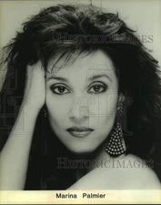 1985 Press Photo Television Actress Marina Palmier - sap39555