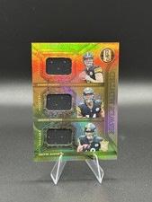 2022 Panini Gold Standard-Newly Minted Mem. Triples Pickett, Pickens, Austin /99