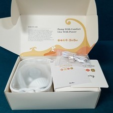New in Open Box BIOBOO YM-808 Hug Wearable Breast Pump 2 Pack w/ Manual