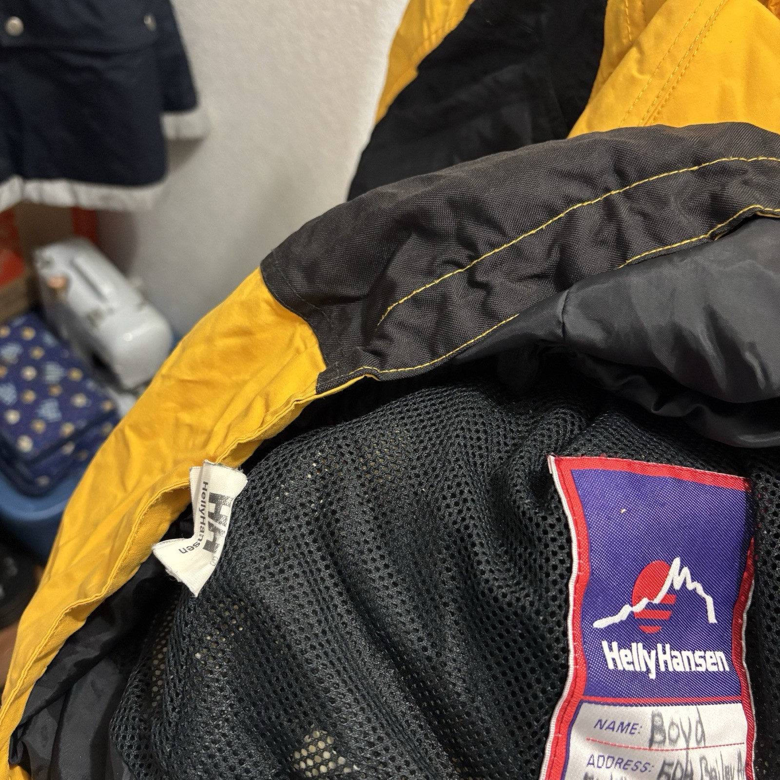 Helly Hansen HellyTech Colorblock Yellow Black Ho… - image 11