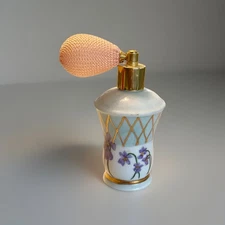 Hand-Painted Porcelain Perfume Atomizer