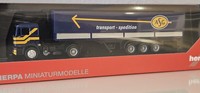 Herpa Man F90 Planen-Sattelzug \Asg\" Schweden Sehr Selten 1:87 Ovp"