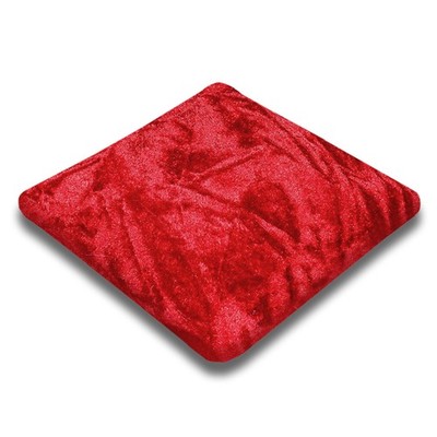 Silver Crushed Velvet Crystal Display Pillow, Sphere & Point Stand (3.0'' - 5.5'')