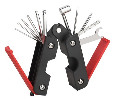 ROCKCARE MultiTool (Metric/Red) 13-In-1 Multi-Tool