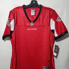 Atlanta Falcons Jersey Womens Medium Blank Jersey Pro Line Red NWT 