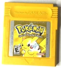 Pokemon Yellow Version Game Boy Authentic Tested Working Special Pikachu Edition