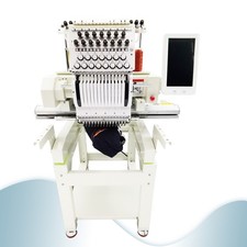 Fully Auto Commercial Embroidery Machine Embroidery Machine 400*600MM 15 Needles