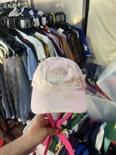 Vintage Pink DuPont Racing NASCAR Hat Cap Rare 90s Adjustable Racing Hat