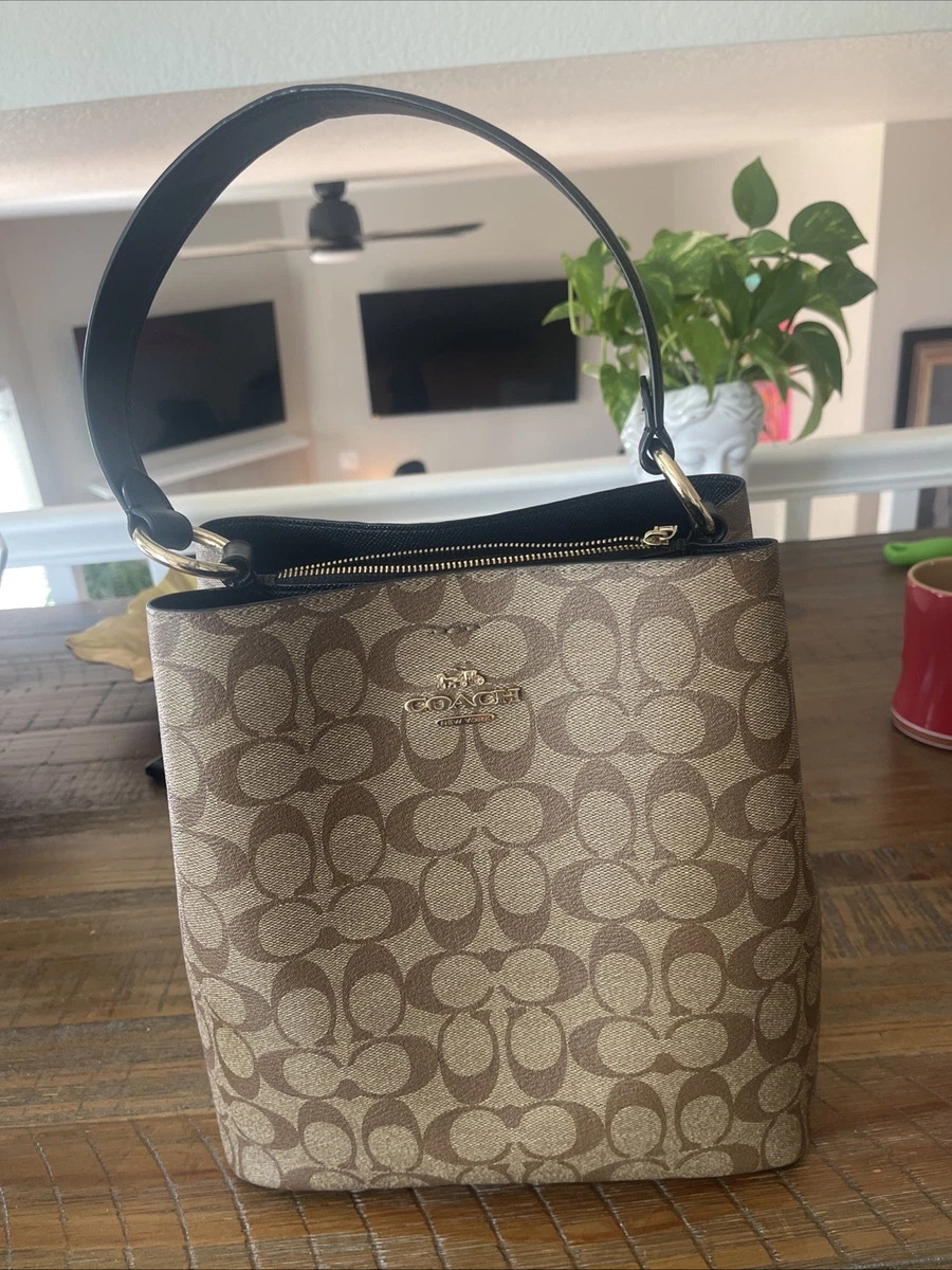 Coach Signature Bucket Bag for sale - eBay