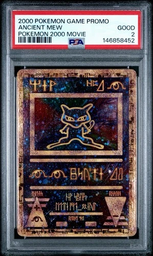 PSA 2 Ancient Mew Holo 2000 Pokemon Movie Promo