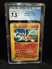 Pokemon 2002 Expedition Charizard Non-Holo Card 40/165 Rare CGC 7.5