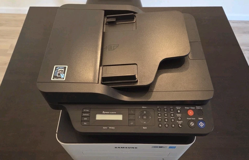 Used Samsung Xpress M2885FW WiFi Printer/Copier/Fax - Image 2 of 4