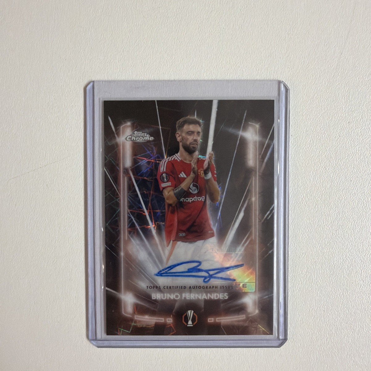 2024-25 Topps Chrome Uefa Club Competitions - Black Lazer