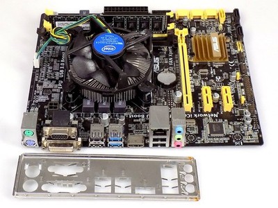 Asus B85M-G + Intel Core i5-4460 /+4GB DDR3 - Mainboard CPU RAM Retro Bundle TOP