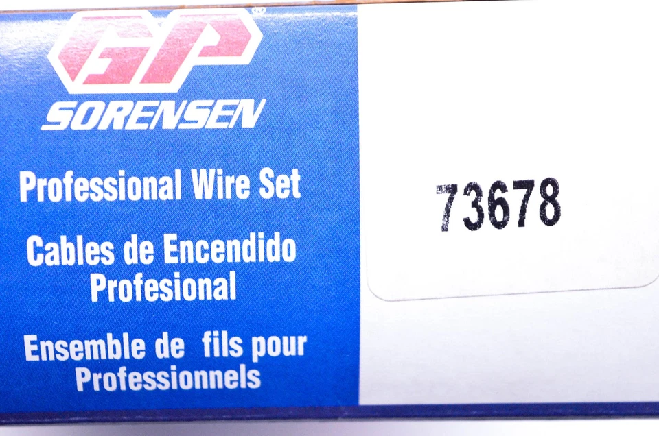 Комплект проводов свечей зажигания GP Sorensen 73678 новые из старых запасов - Изображение 3 из 3
