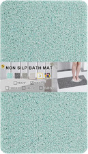 Non Slip Bathtub Mat, Anti Slip Bath Mat 0.6" Extra Thick, Quick Dry Bath Tub An