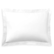 Ralph Lauren RL 624 Organic Sateen Border Standard Sham 145 Studio White