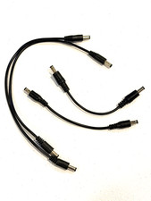  2 6 inch cables 2 12 inch cables 5.5mm x 2.1mm for Guitar Pedal Power Supply
