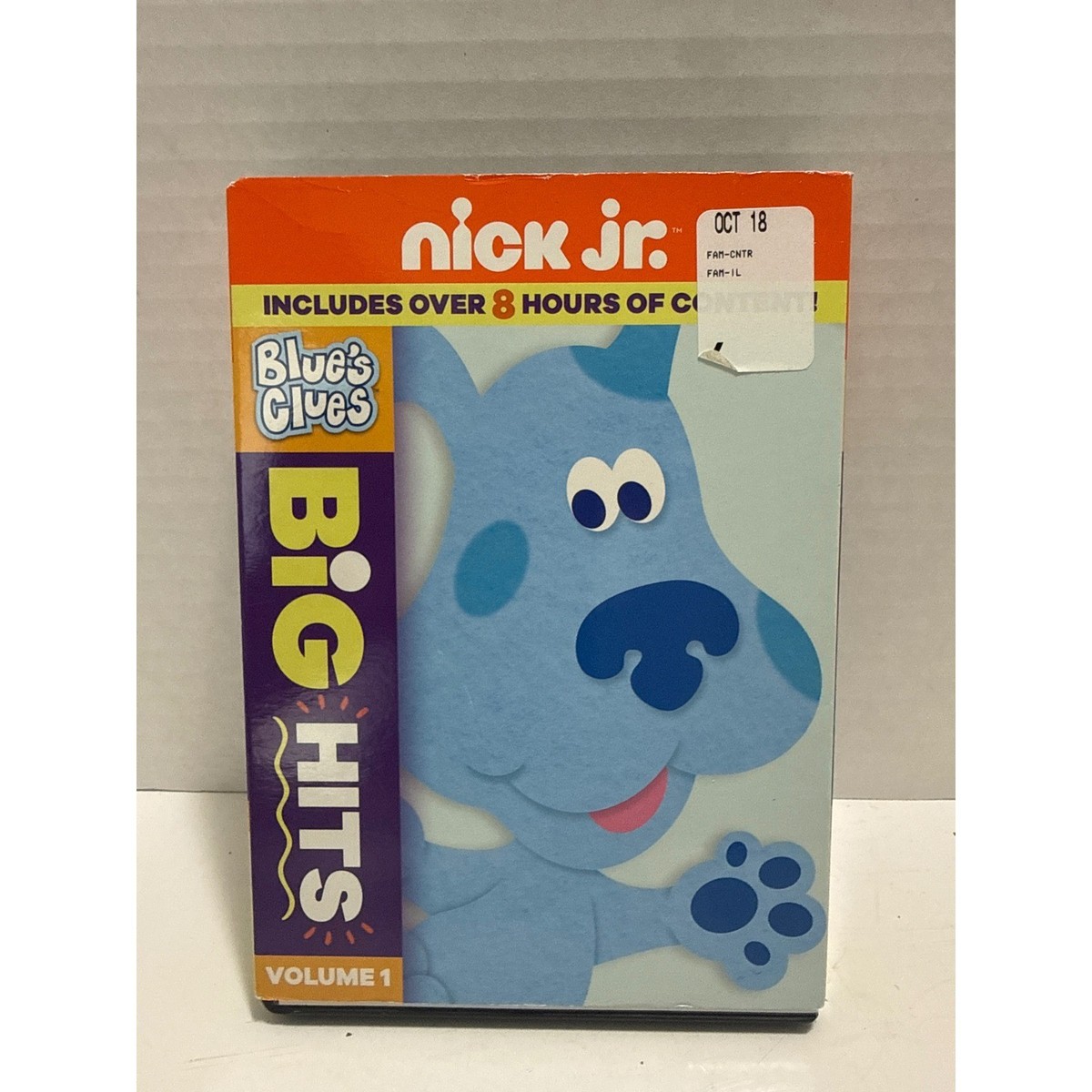 Blues Clues Big Hits Volume 1 DVD Set 20 Episodes Nick Jr School
