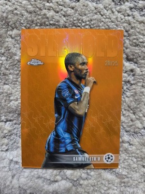 Topps Chrome UCC Silenced Samuel Eto's /25