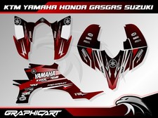 Kit Gráfico Yamaha YFZ 450 2003-2008 ATV Stickers Decals Personalizado