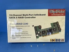 HIGH POINT 16 CHANNEL  MULTI PORT INFINIBAND SATA II RAID CONTROLLER