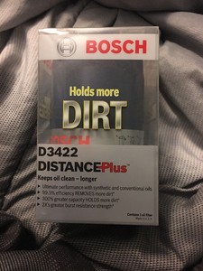 Bosch D3422 Distance Plus Engine Oil Filter Nib Made In The Usa
