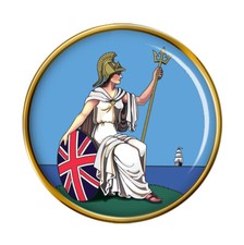 Britannia Pin Badge