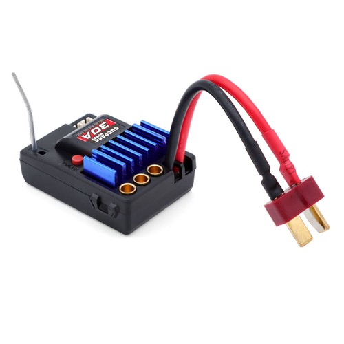 SURPASS HOBBY RC Transmisor Receptor Motor ESC Peine para 1/12 1/16 1/18 RC Coche - Imagen 16 de 29