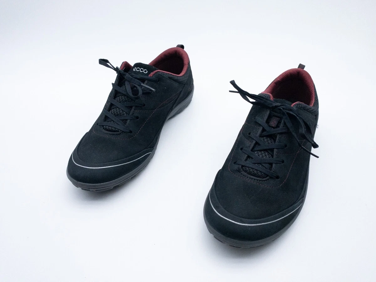 Sneaker Donna In Ecopelle Nera Impermeabile – Suola Spessa Antiscivolo Per Passeggiate E Tempo Libero