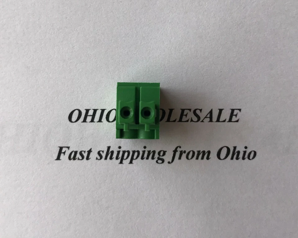 2 Pin 3.81mm Phoenix ConnectorContact Plug PCB Terminal Block PACK OF 100 - Image 4 of 4