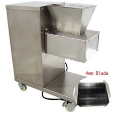 110V 1100W Vertical Stainless Steel Meat(Pork/Beef/Mutton)Cutter with 4mm Blade