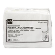 Conforming Gauze Bandage, Nonsterile, 4" x 147.6", Case of 96