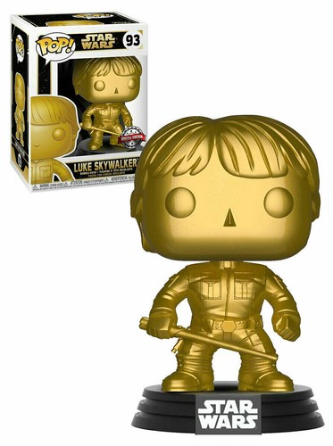 Star Wars Luke Skywalker Metallic Gold 
