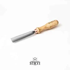Straight Gouge STRYI Sweep 5, Top-notch Chisel, Profi Wood Carving Tools
